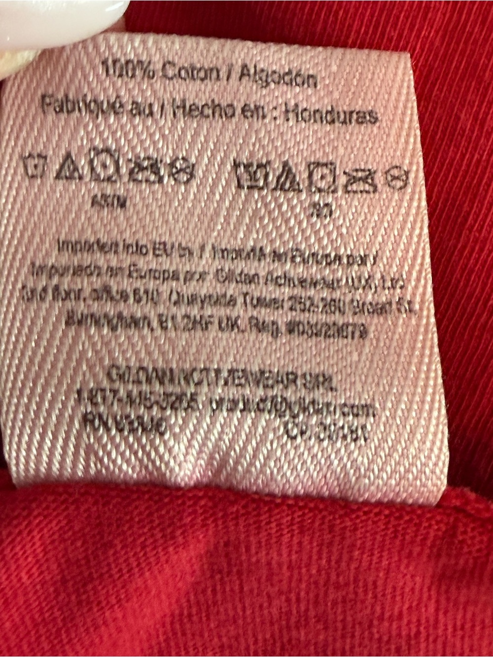Comfort Colors Red Tailgate & Touchdowns Women’s Graphic Tee Size XL EUC - Picture 9 of 9
